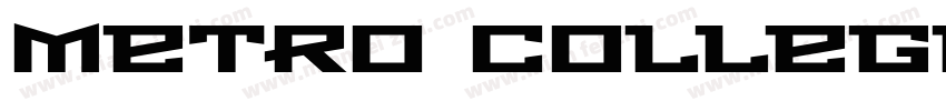 Metro College字体转换
